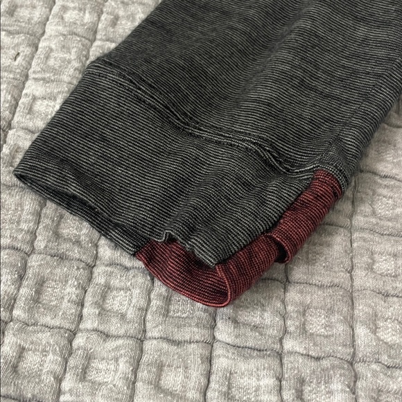 Bombas Men's Charcoal Long Sleeve Merino Wool Long Sleeve Base Layer Tee - Picture 5 of 8